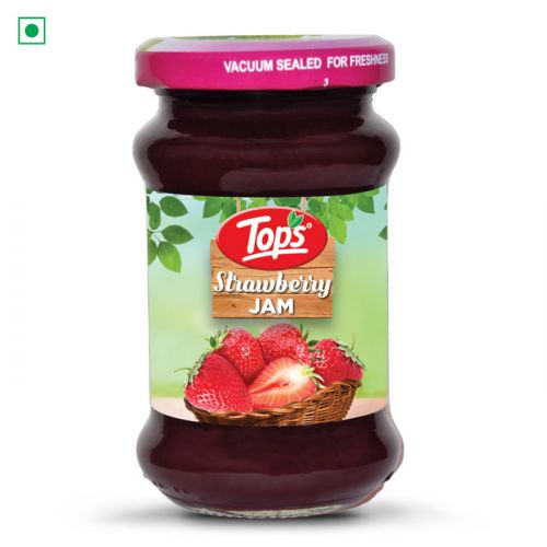 Tops Strawberry Jam - 200g. Glass Bottle