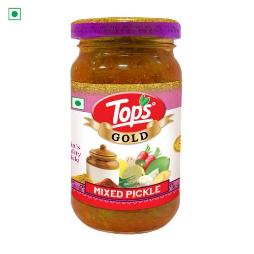 Tops Pickle Mix - 200g. Glass Bottle