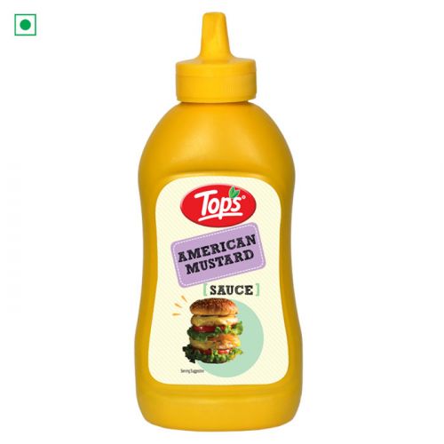 Tops Sauce American Mustard - 300g. HDPE Bottle