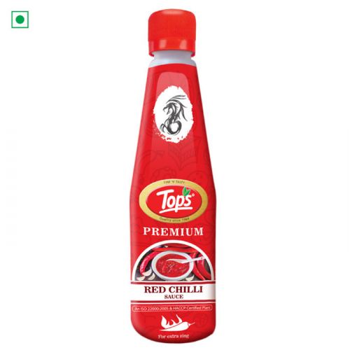 Tops Red Chilli Sauce - 650g. HDPE