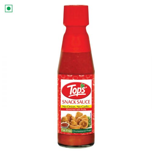 Tops Snack Sauce (No Onion No Garlic) - 200g. Glass Bottle