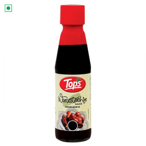 Tops Sauce Worcestershire - 200g. Glass Bottle